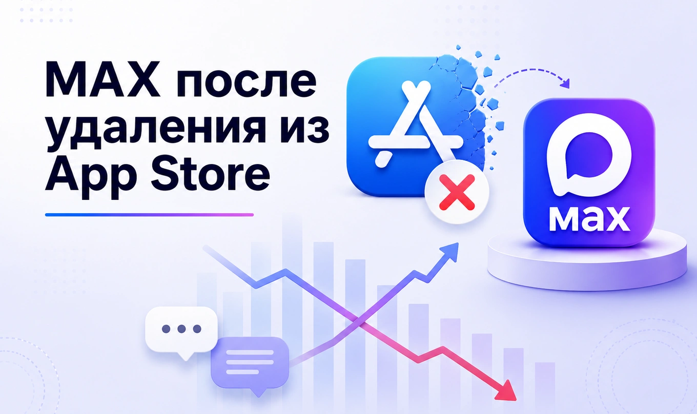 MAX после удаления из App Store: рынок не обвалился, но рост аудитории замедлился